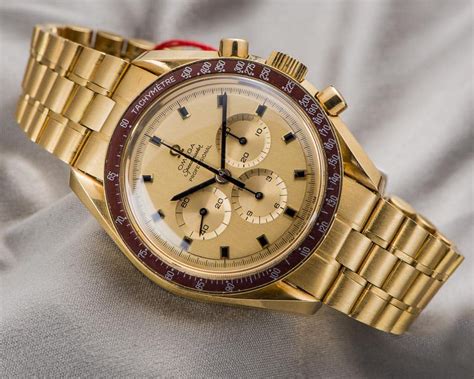 omega speedmaster 50th anniversary moon landing gold